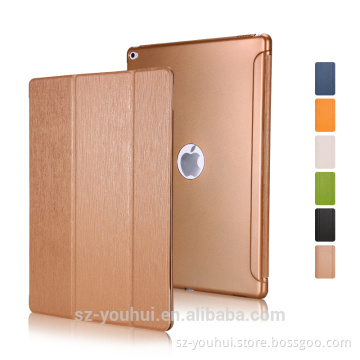 Manufactory Magnetic PU Meteor Shower Grain Flip Cover Smart Awakening Case for iPad Pro 12.9"